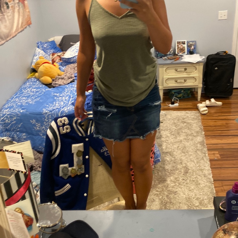 Wax Jean jean skirt size M. Never worn gentle condition.